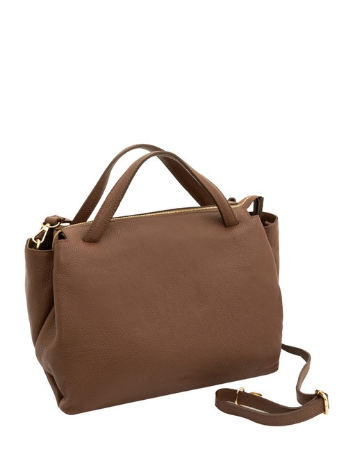FRESIA Handbag, with shoulder strap, in leather burned - Women&rsquo;s Bags