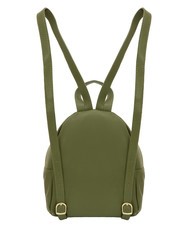 LESAC VANESSA Dollar leather backpack olive - Women’s Bags - 3