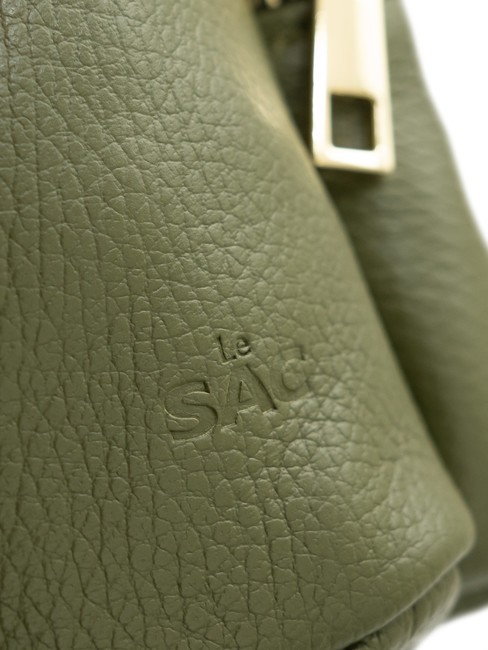 VANESSA Dollar leather backpack olive - Women’s Bags