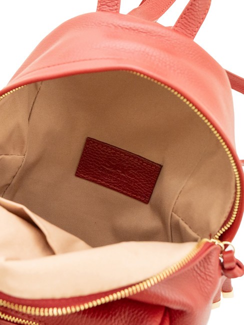 VANESSA Dollar leather backpack red - Women’s Bags