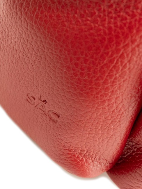 VANESSA Dollar leather backpack red - Women’s Bags