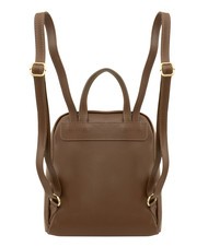 LESAC GELSO Leather backpack burned - Women’s Bags - 3