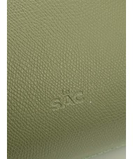 LESAC GELSO Leather backpack olive - Women’s Bags - 7