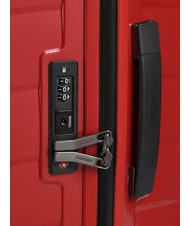 SAMSONITE ATTRIX Extra large size trolley RED - Rigid Trolley Cases - 4