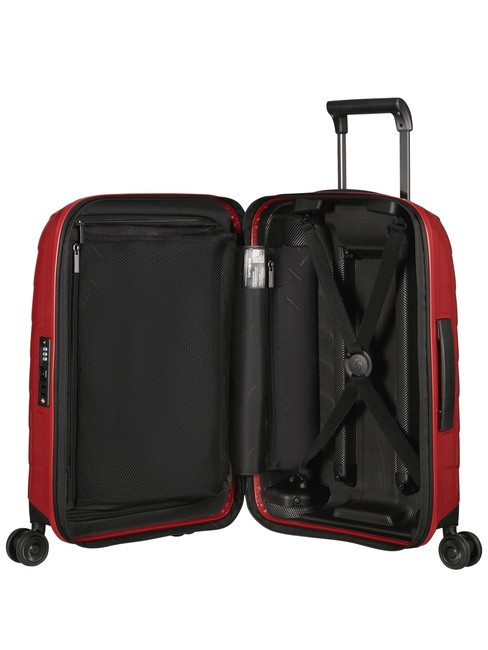 ATTRIX Expandable slim cabin trolley RED - Hand luggage