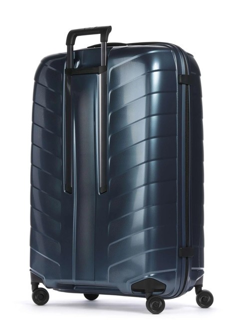 ATTRIX Extra large size trolley steel blue - Rigid Trolley Cases