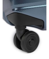 SAMSONITE ATTRIX Extra large size trolley steel blue - Rigid Trolley Cases - 5