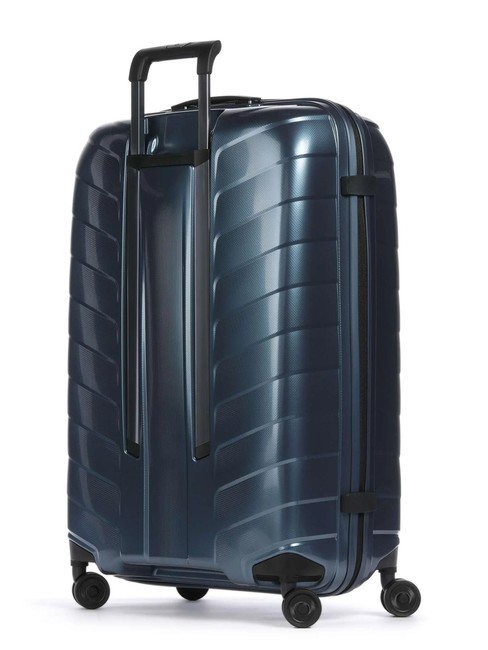 ATTRIX Large size trolley steel blue - Rigid Trolley Cases