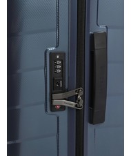 SAMSONITE ATTRIX Large size trolley steel blue - Rigid Trolley Cases - 4