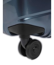 SAMSONITE ATTRIX Large size trolley steel blue - Rigid Trolley Cases - 5