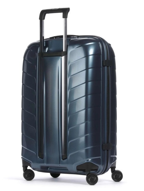 ATTRIX Medium size trolley steel blue - Rigid Trolley Cases