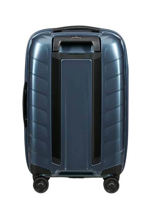 ATTRIX Expandable slim cabin trolley steel blue - Hand luggage