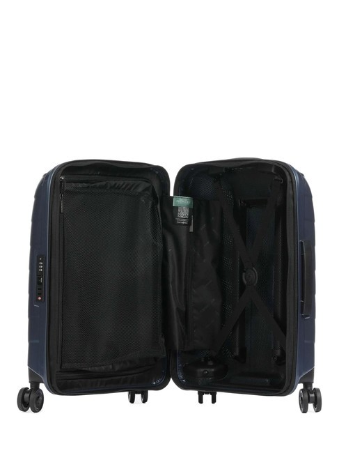 ATTRIX Expandable hand luggage trolley steel blue - Hand luggage