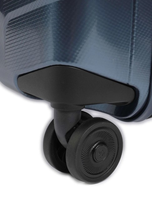 ATTRIX Expandable hand luggage trolley steel blue - Hand luggage