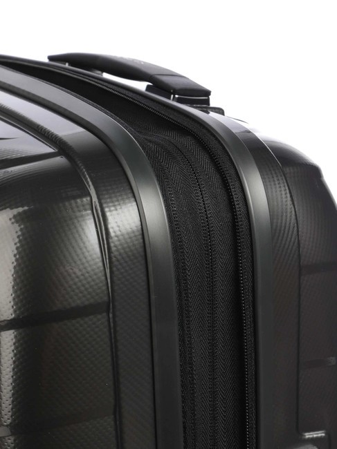 ATTRIX Expandable hand luggage trolley antracite - Hand luggage