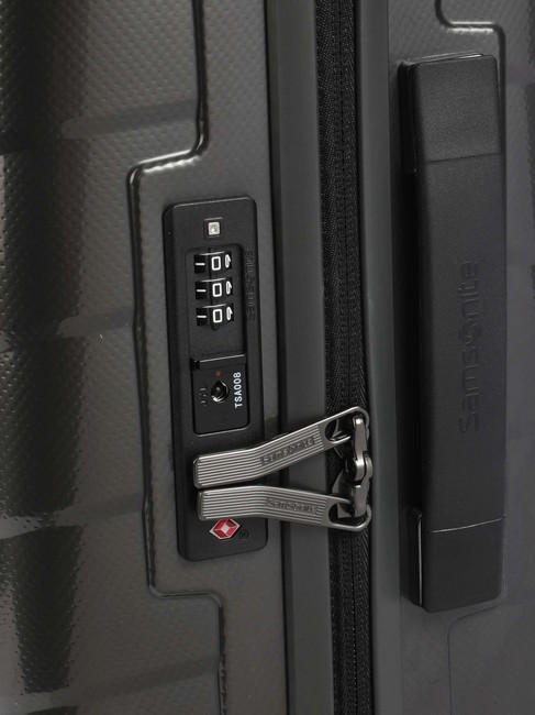 ATTRIX Expandable hand luggage trolley antracite - Hand luggage