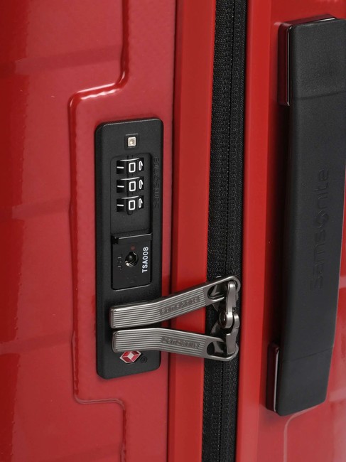 ATTRIX Expandable hand luggage trolley RED - Hand luggage