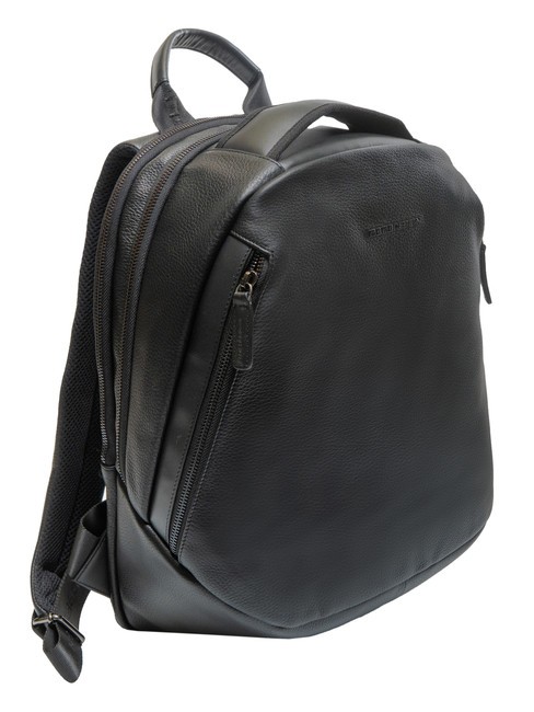 DOLLARO  Leather 15" Laptop Backpack black - Backpacks & School and Leisure