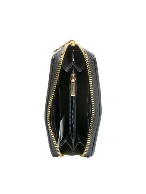 CLAIRE Small zip around wallet BLACK - Women’s Wallets