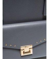 GAUDÌ CAMILLA Shopper bag with studs gray - Women’s Bags - 3