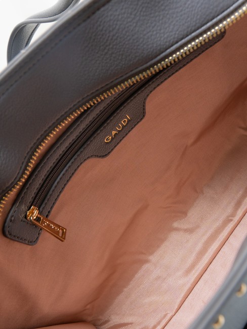 CAMILLA Shopper bag with studs gray - Women’s Bags