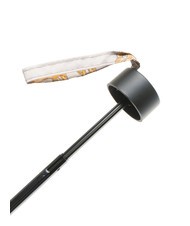 BORBONESE SUPER MINI Mini manual opening umbrella porridge/natural op - Umbrellas - 3