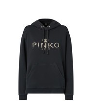 PINKO BASSANI Hoodie black limousine - Women's Sweatshirts - 4