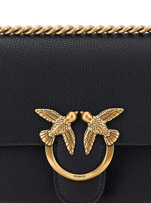 LOVE SOFT MINI Shoulder bag / crossbody bag black-antique gold - Women&rsquo;s Bags