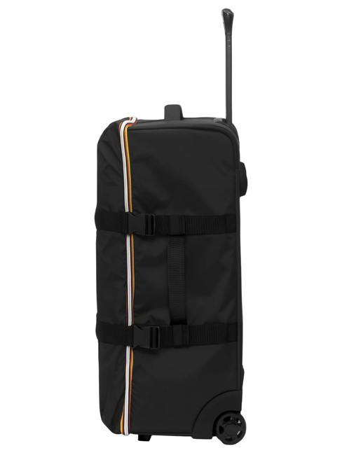 BLOSSAC  Medium Waterproof Trolley pure black/pure black - Semi-rigid Trolley Cases