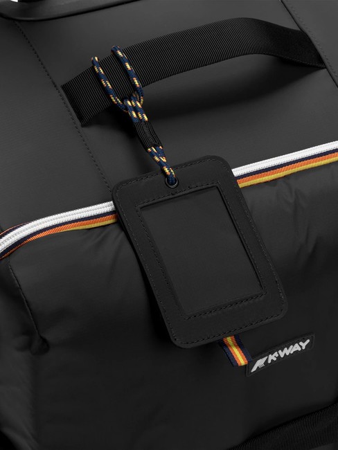 BLOSSAC  Medium Waterproof Trolley pure black/pure black - Semi-rigid Trolley Cases