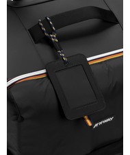 KWAY BLOSSAC  Medium Waterproof Trolley pure black/pure black - Semi-rigid Trolley Cases - 4