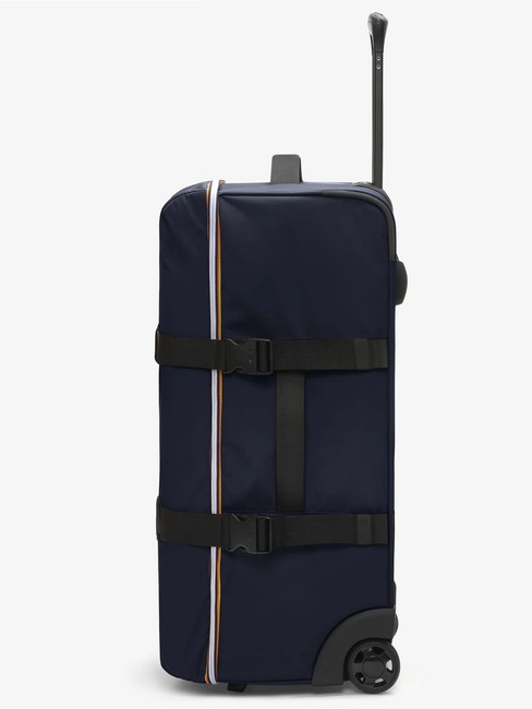 BLOSSAC  Medium Waterproof Trolley blue depth/black pure - Semi-rigid Trolley Cases