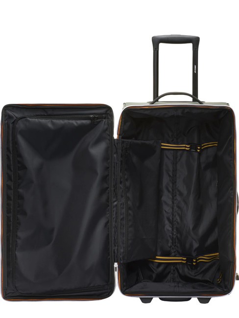 BLOSSAC  Medium Waterproof Trolley green blackish / black pure - Semi-rigid Trolley Cases
