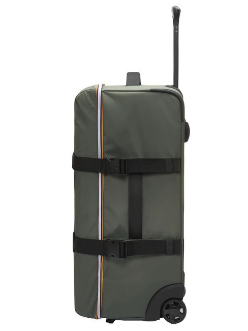 BLOSSAC  Medium Waterproof Trolley green blackish / black pure - Semi-rigid Trolley Cases