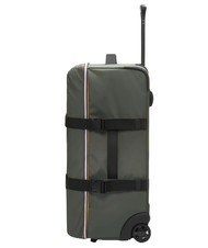 KWAY BLOSSAC  Medium Waterproof Trolley green blackish / black pure - Semi-rigid Trolley Cases - 3