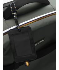 KWAY BLOSSAC  Waterproof Hand Luggage Trolley green blackish / black pure - Hand luggage - 4