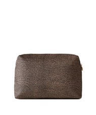 BORBONESE CLASSICA MEDIUM Travel bag OP / NATURAL / BLACK - Beauty Case - 4