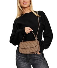 GUESS ECO ERICA Handbag, with shoulder strap MILK LOGO - Women&rsquo;s Bags - 4