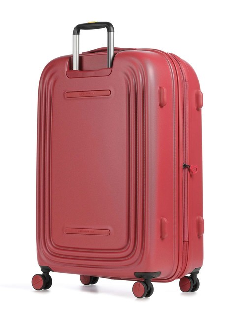 Trolley LOGODUCK +, large, expandable size mineral red - Rigid Trolley Cases