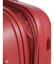 MANDARINA DUCK Trolley LOGODUCK +, large, expandable size mineral red - Rigid Trolley Cases - 5