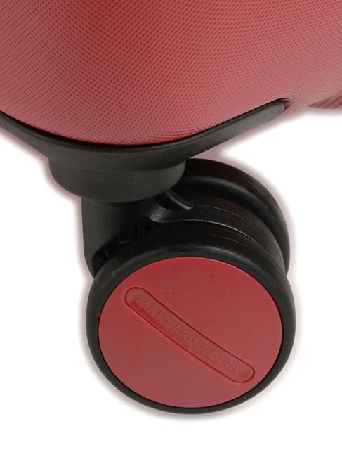 Trolley LOGODUCK +, large, expandable size mineral red - Rigid Trolley Cases