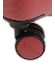 MANDARINA DUCK Trolley LOGODUCK +, large, expandable size mineral red - Rigid Trolley Cases - 6