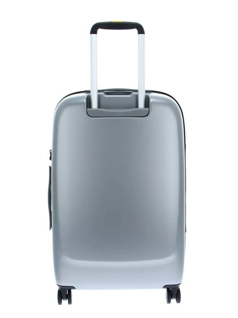 D-DROP Medium size trolley SILVER - Rigid Trolley Cases