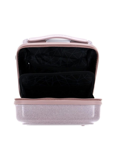 LOGODUCK + Hard beauty case glitter roses - Beauty Case