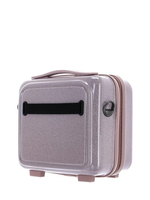 LOGODUCK + Hard beauty case glitter roses - Beauty Case