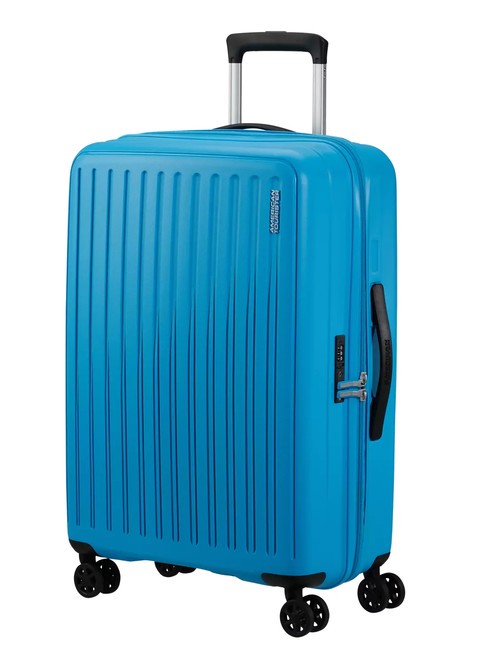 REJOY Medium size trolley blue azure - Rigid Trolley Cases