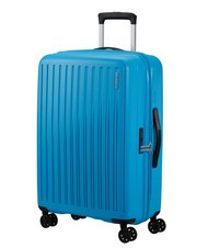 AMERICAN TOURISTER REJOY Medium size trolley blue azure - Rigid Trolley Cases - 3
