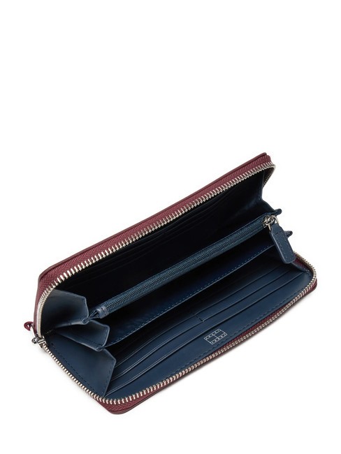 TOMMY JEANS CITY BOLD  Zip Around Wallet deep rouge - Women&rsquo;s Wallets