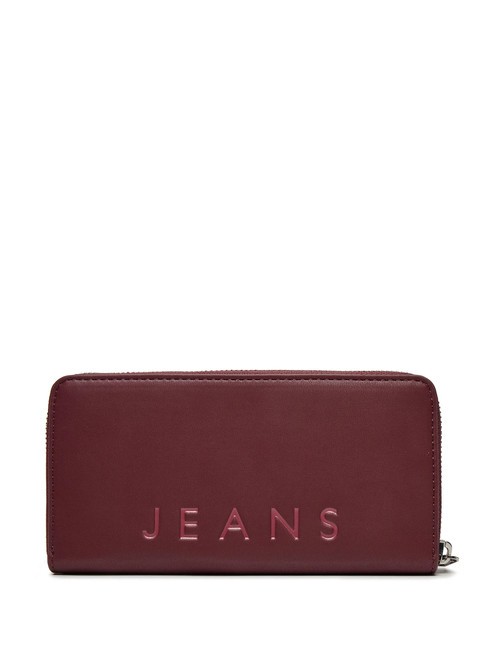 TOMMY JEANS CITY BOLD  Zip Around Wallet deep rouge - Women&rsquo;s Wallets