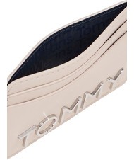 TOMMY HILFIGER TOMMY JEANS CITY BOLD Flat card holder drifting dunes - Women&rsquo;s Wallets - 3